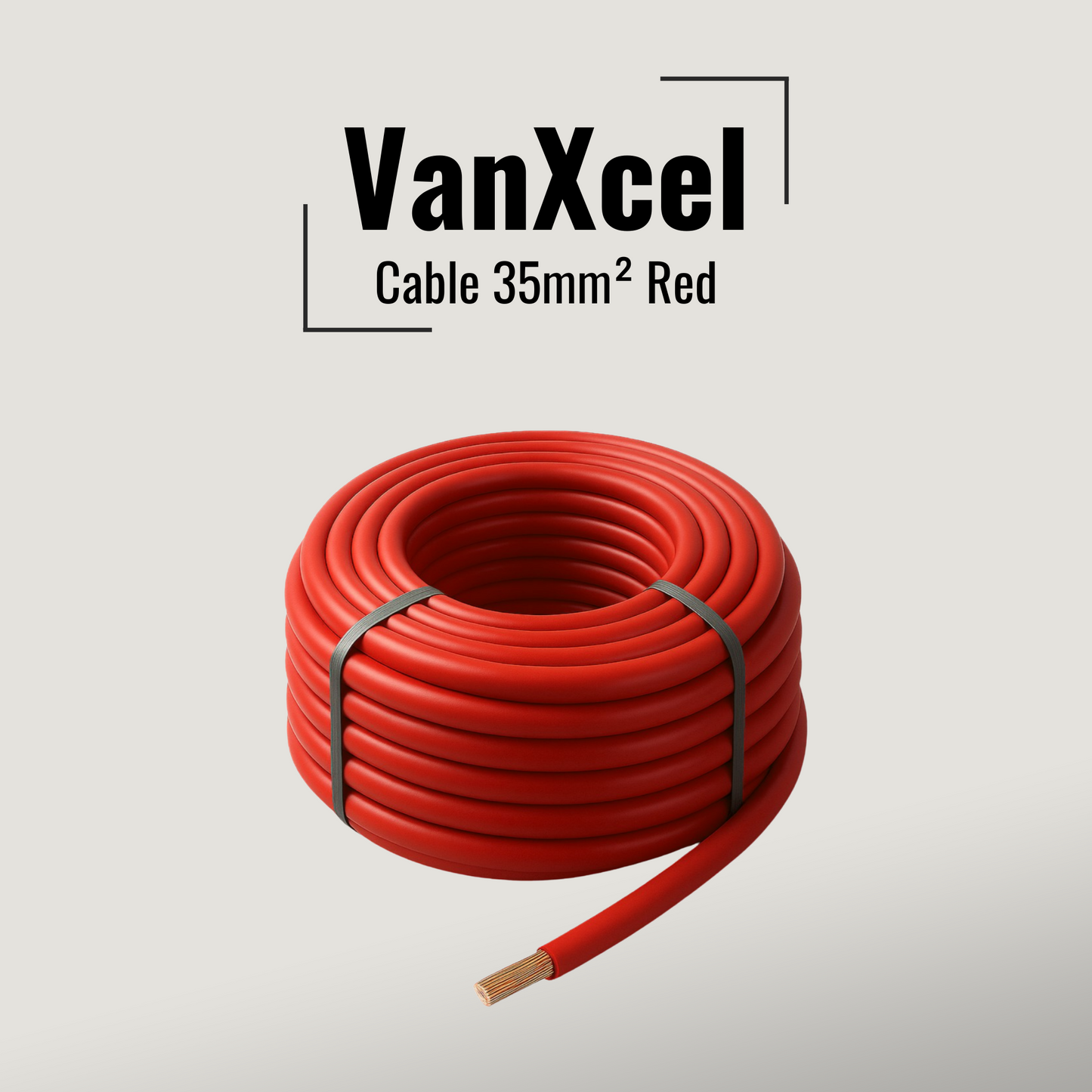 Câble VanXcel 35 mm² (rouge)