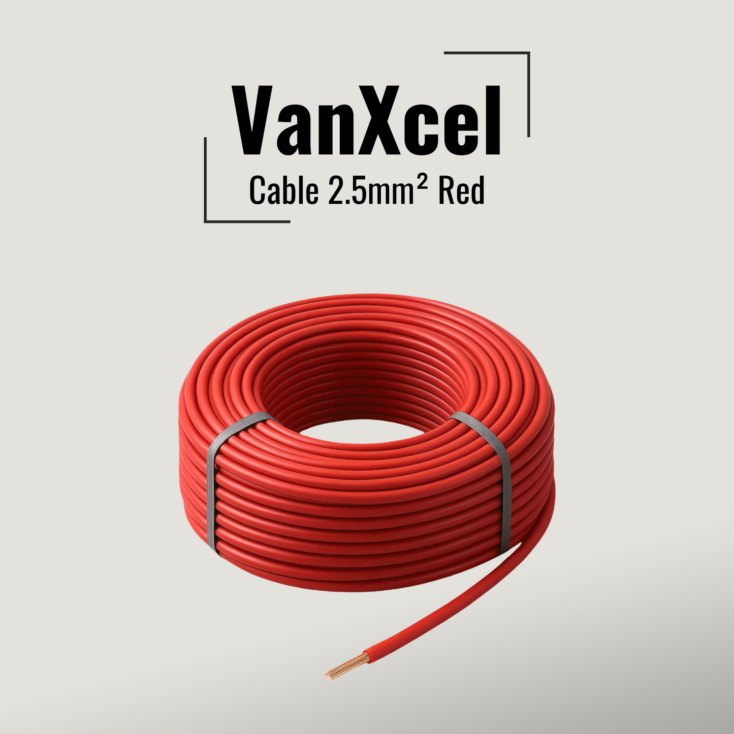 VanXcel Cable 2.5mm2 (Red)