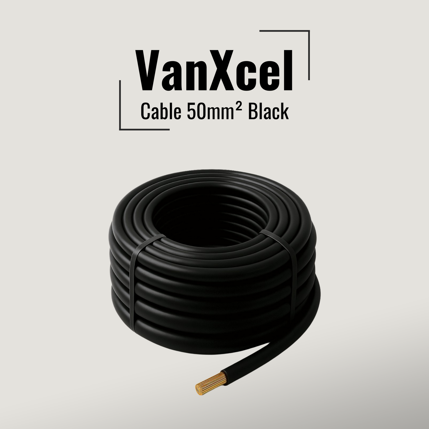 VanXcel Cable 50mm2 (Black)