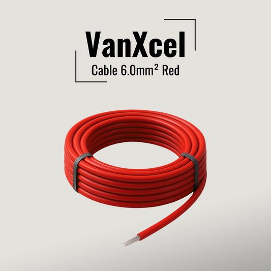 Câble VanXcel 6 mm² (solaire) (rouge)